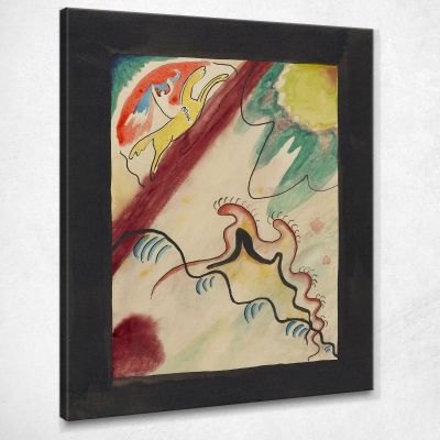 Design For The Cover Of The Almanac The Blue Rider Viiii Wassily Kandinsky wk269 canvas print 