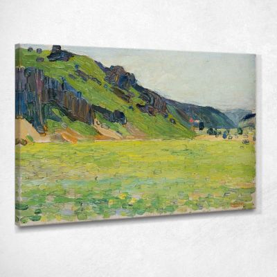 Kallmünz Light Green Mountains Wassily Kandinsky wk292 canvas print 