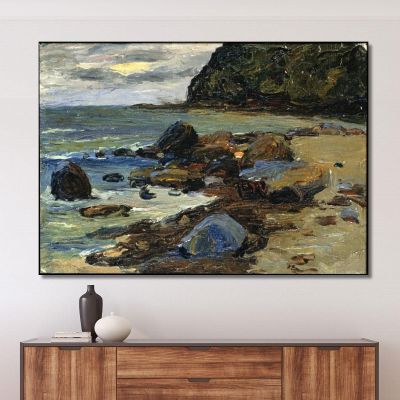 Sestri On The Beach Wassily Kandinsky wk293 canvas print 