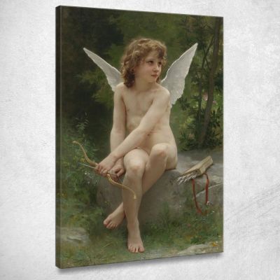 Love On The Lookout William Bouguereau wbg11 canvas print 