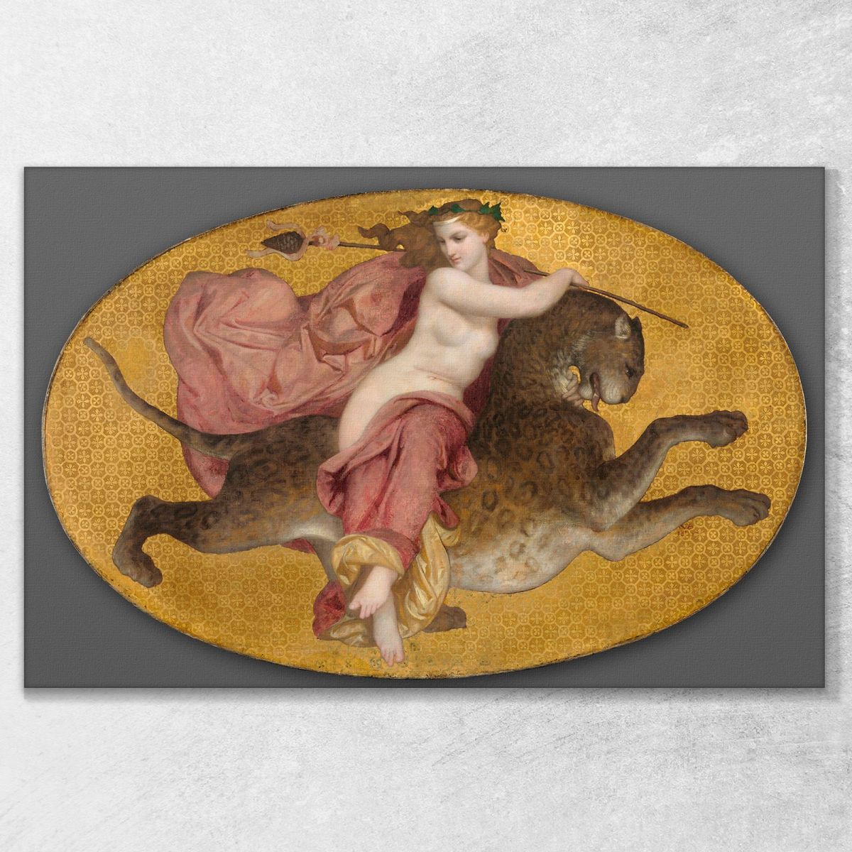 Bacchante On A Panther William Bouguereau wbg16 canvas print 