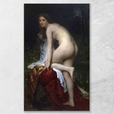 Bather William Bouguereau wbg18 canvas print 