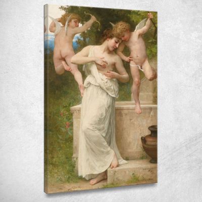 Love Wounds William Bouguereau wbg22 canvas print 