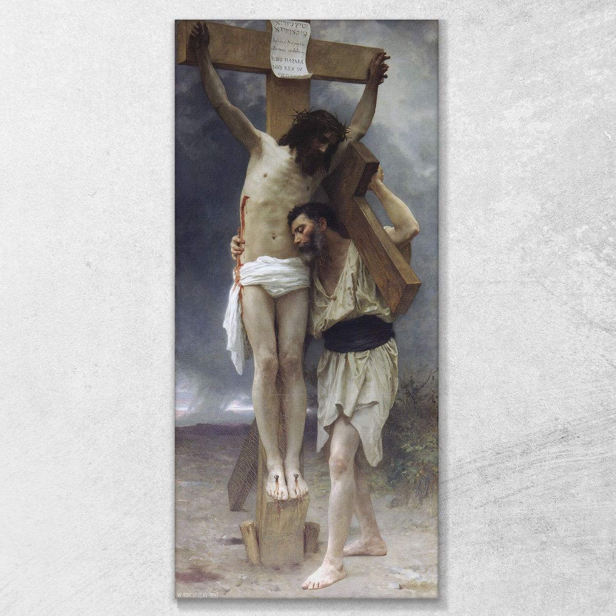 Compassion William Bouguereau wbg27 canvas print 