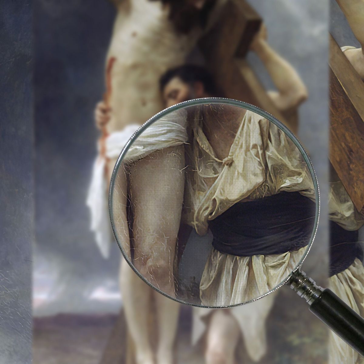 Compassion William Bouguereau wbg27 canvas print