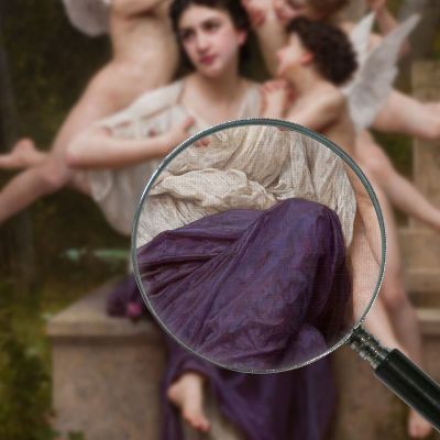 Dream Of Spring Dream Of Spring William Bouguereau wbg32 canvas print