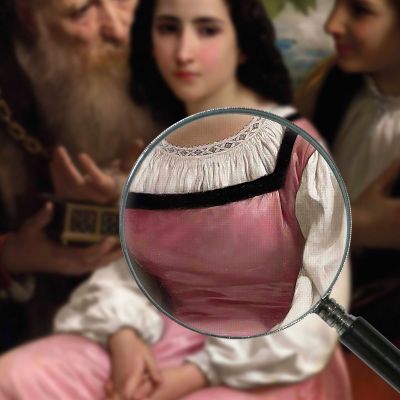 Between Wealth And Love William Bouguereau wbg34 canvas print