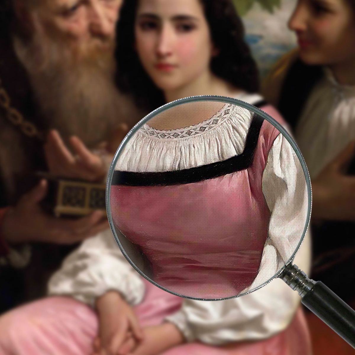 Between Wealth And Love William Bouguereau wbg34 canvas print
