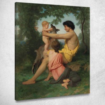 Ancient Family Idyll William Bouguereau wbg47 canvas print 