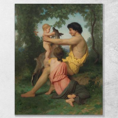 Ancient Family Idyll William Bouguereau wbg47 canvas print 