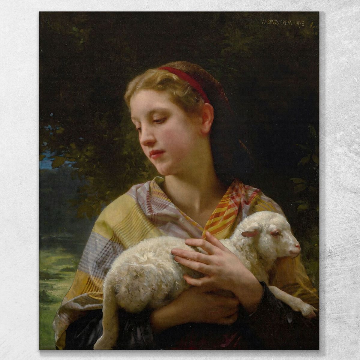 Innocence  William Bouguereau wbg49 canvas print 