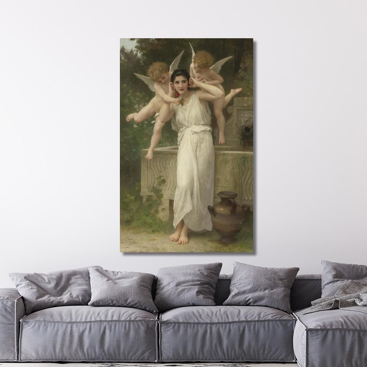 Youth William Bouguereau wbg58 canvas print 