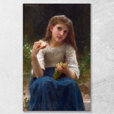 Afternoon Tea William Bouguereau wbg82 canvas print 