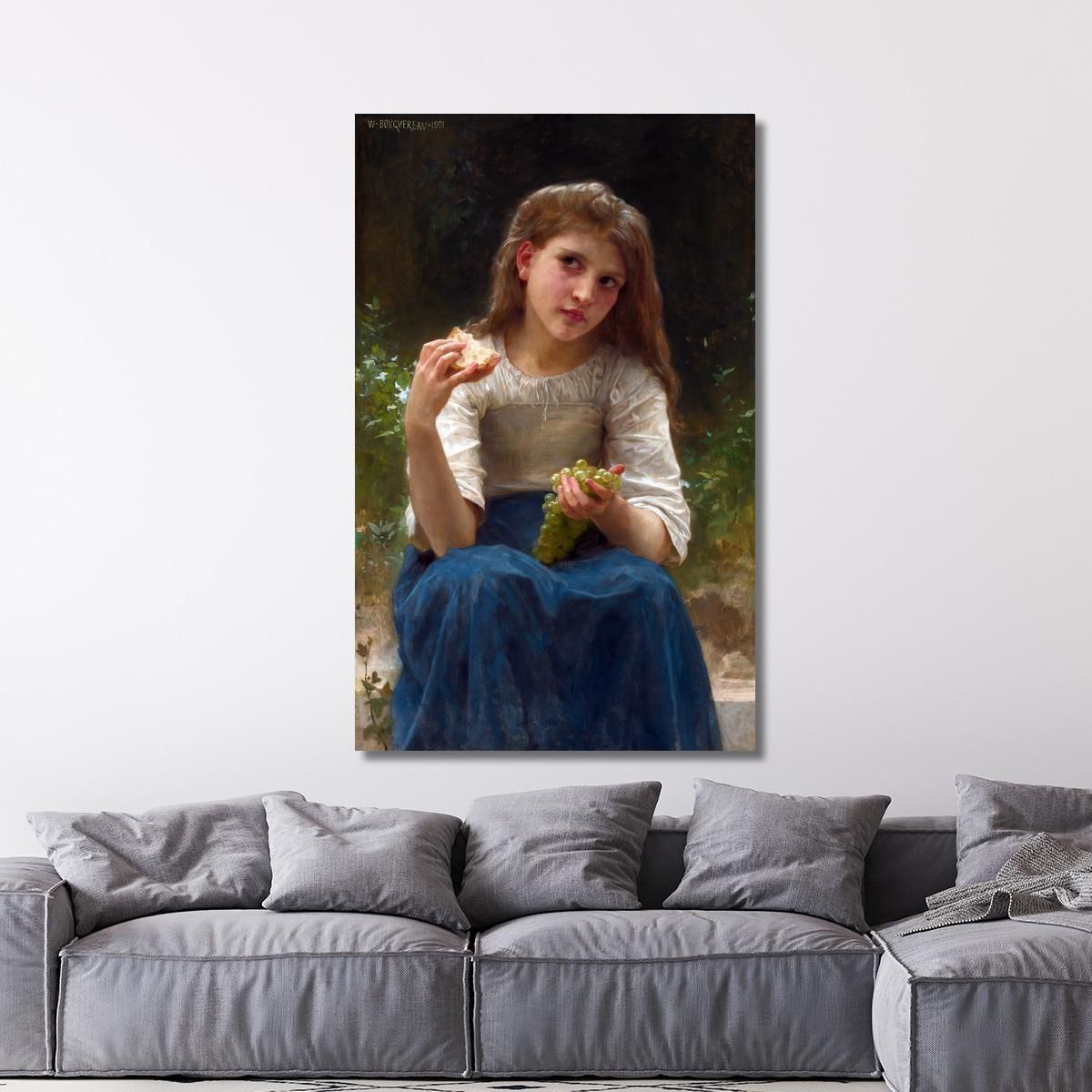 Afternoon Tea William Bouguereau wbg82 canvas print 