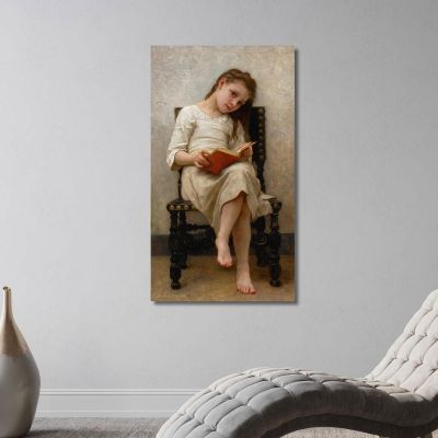 The Book Of Prices William Bouguereau wbg85 canvas print 