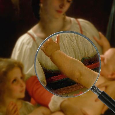 Awakening William Bouguereau wbg89 canvas print