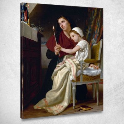 The Wish William Bouguereau wbg93 canvas print 