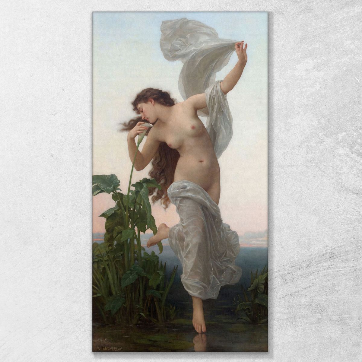 Dawn William Bouguereau wbg109 canvas print 