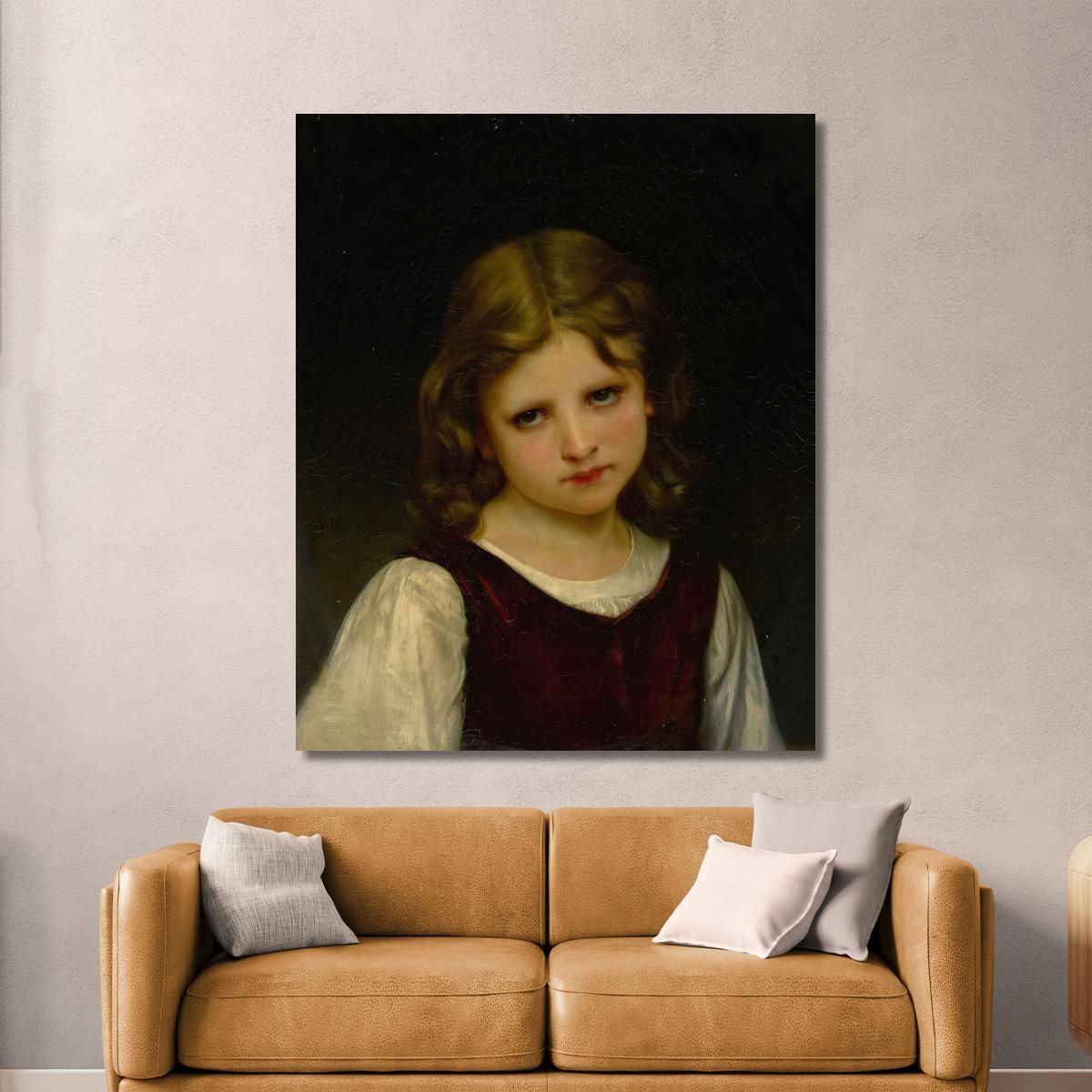 Mignon William Bouguereau wbg116 canvas print 