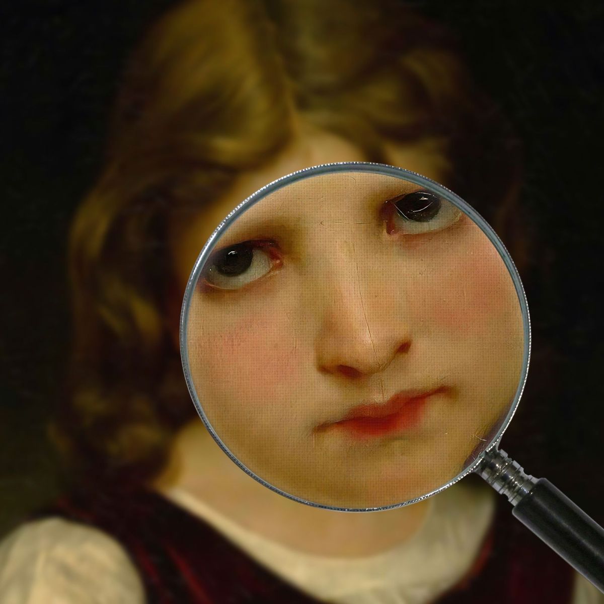 Mignon William Bouguereau wbg116 canvas print
