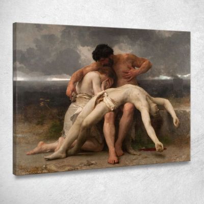 The First Mourning William Bouguereau wbg159 canvas print 
