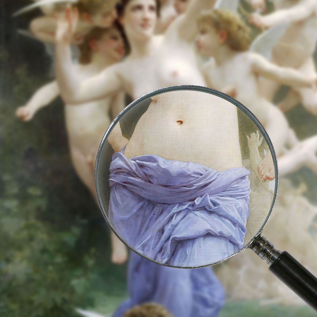 The Invasion William Bouguereau wbg162 canvas print