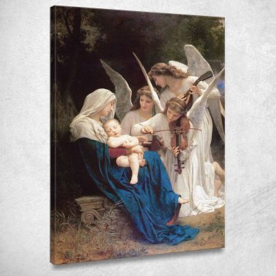 The Virgin Of The Angels William Bouguereau wbg170 canvas print 
