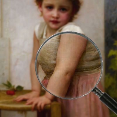Yvonne William Bouguereau wbg184 canvas print