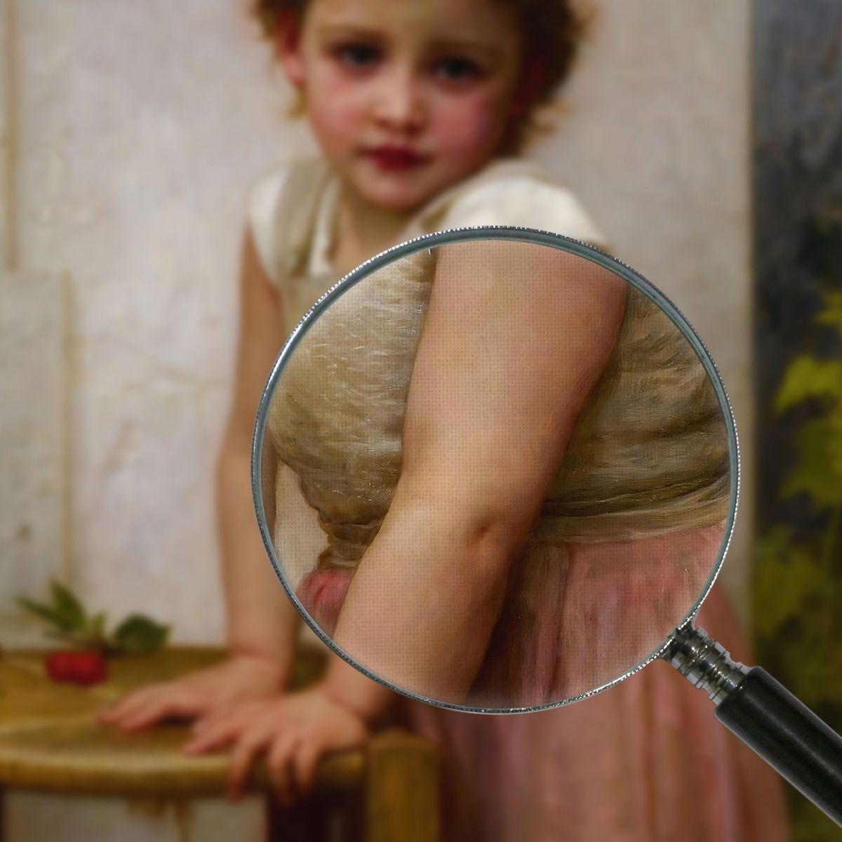Yvonne William Bouguereau wbg184 canvas print