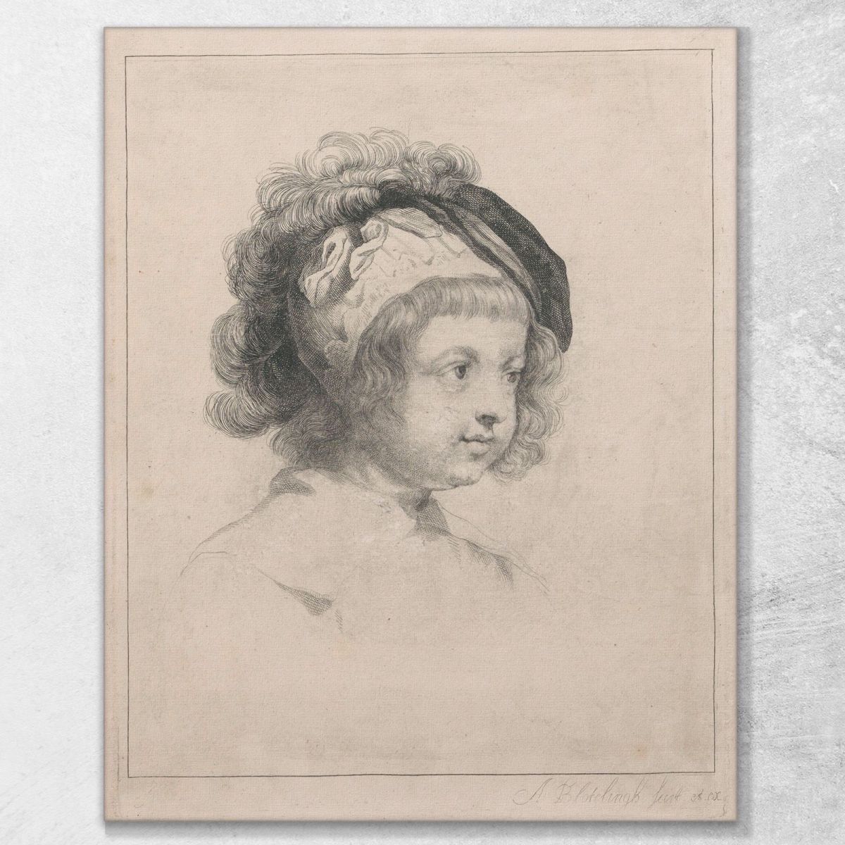 A Child Of Rubens Peter Paul Rubens ppr3 canvas print 