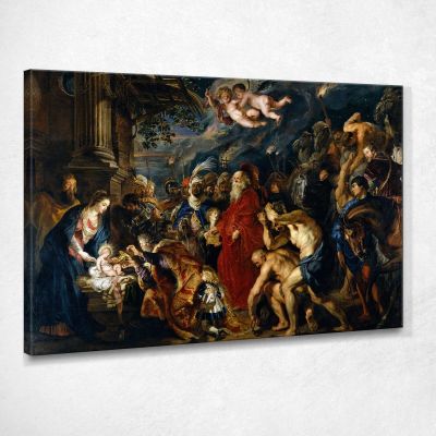 Adoration Of The Magi Peter Paul Rubens ppr16 canvas print 