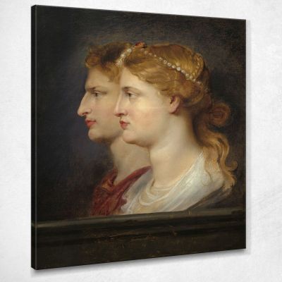 Agrippina And Germanicus Peter Paul Rubens ppr18 canvas print 