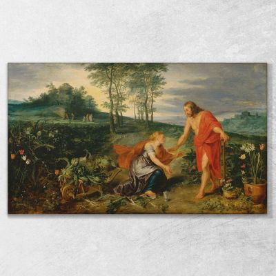 Christ Appears To Mary Magdalene On Easter Morning Noli Me Tangere Peter Paul Rubens ppr38 canvas print 