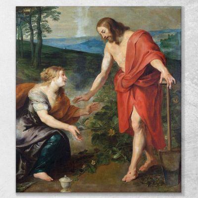 Christ Appears To Mary Magdalene Peter Paul Rubens ppr39 canvas print 