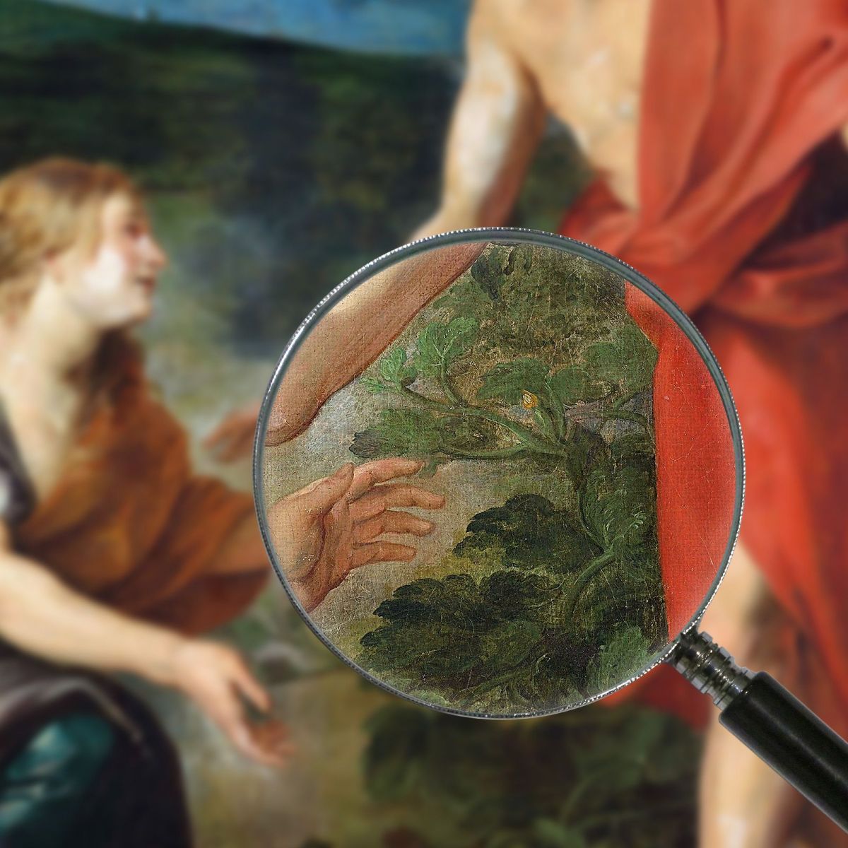 Christ Appears To Mary Magdalene Peter Paul Rubens ppr39 canvas print