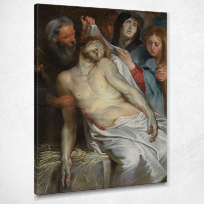 Christ On The Straw Peter Paul Rubens ppr42 canvas print 