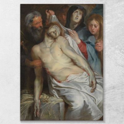 Christ On The Straw Peter Paul Rubens ppr42 canvas print 