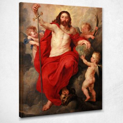 Christ Triumphing Over Death And Sin Peter Paul Rubens ppr43 canvas print 