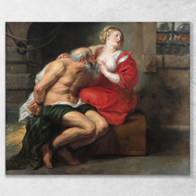 Cimon And Pero Roman Charity Peter Paul Rubens ppr45 canvas print 