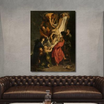 Descent From The Cross Peter Paul Rubens ppr60 canvas print 