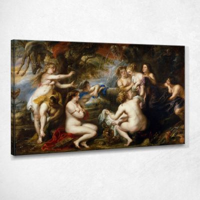 Diana And Callisto Peter Paul Rubens ppr61 canvas print 