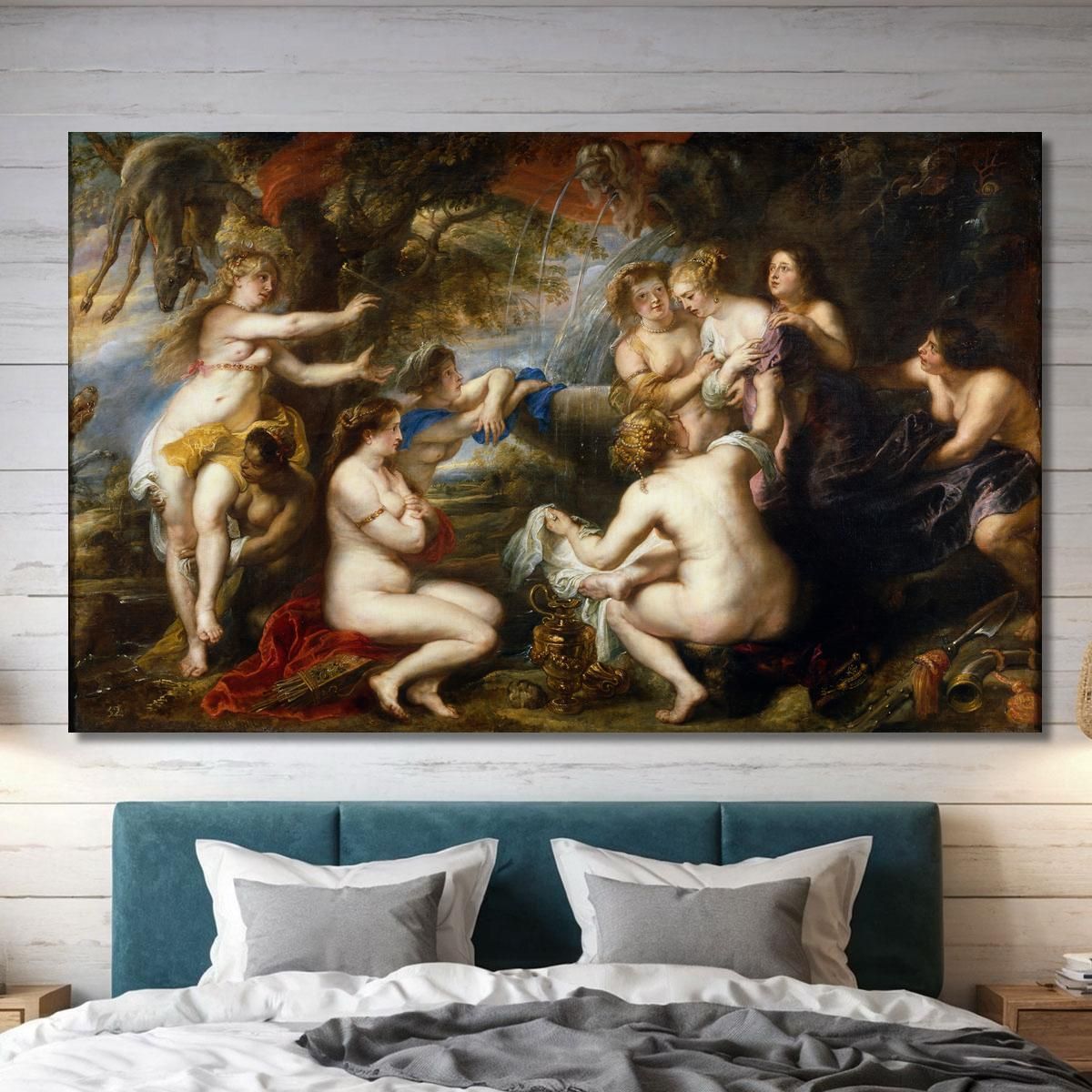 Diana And Callisto Peter Paul Rubens ppr61 canvas print 