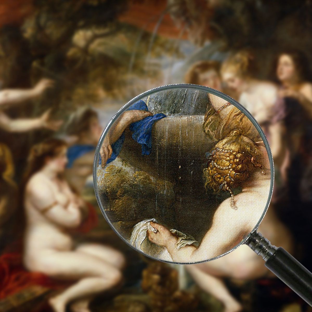 Diana And Callisto Peter Paul Rubens ppr61 canvas print