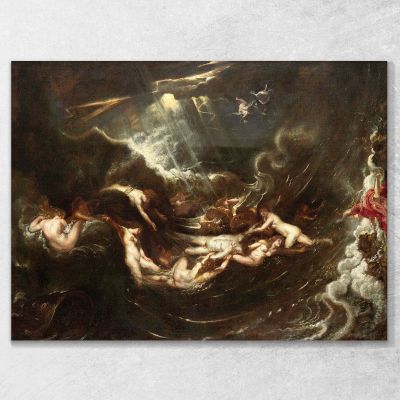 Hero And Leander Peter Paul Rubens ppr96 canvas print 