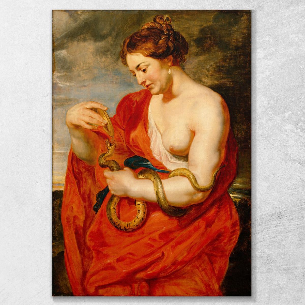 Hygeia Goddess Of Health Peter Paul Rubens ppr98 canvas print 