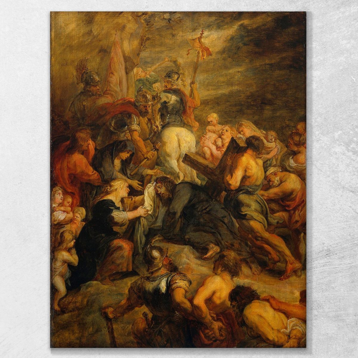 Cross Bearing Peter Paul Rubens ppr102 canvas print 