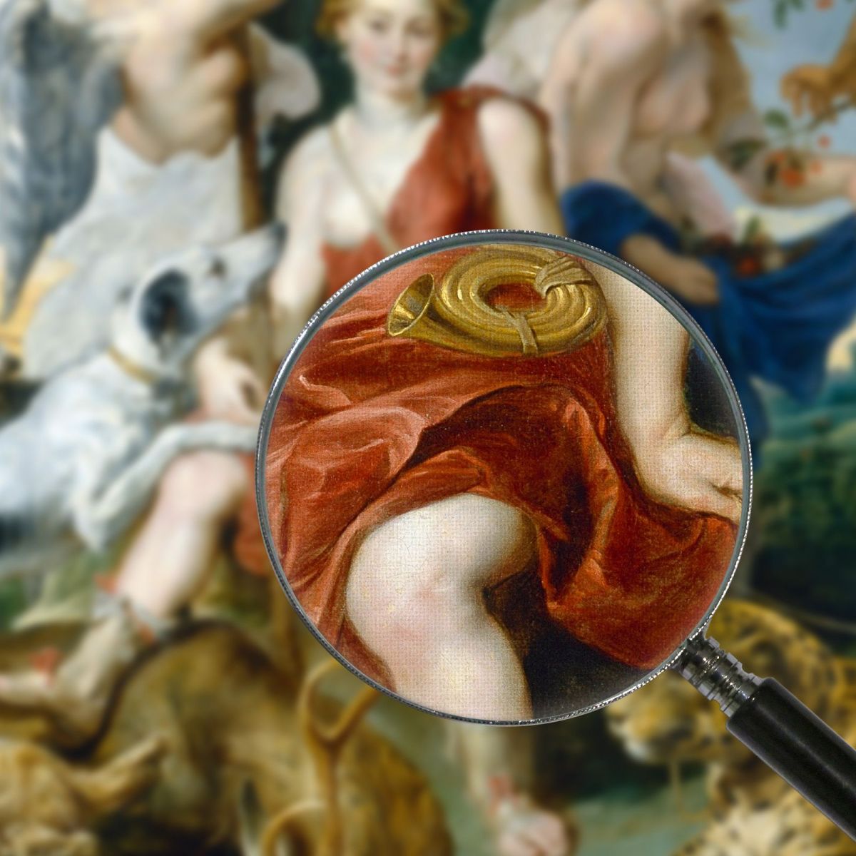 Coronation Of Diana Peter Paul Rubens ppr103 canvas print
