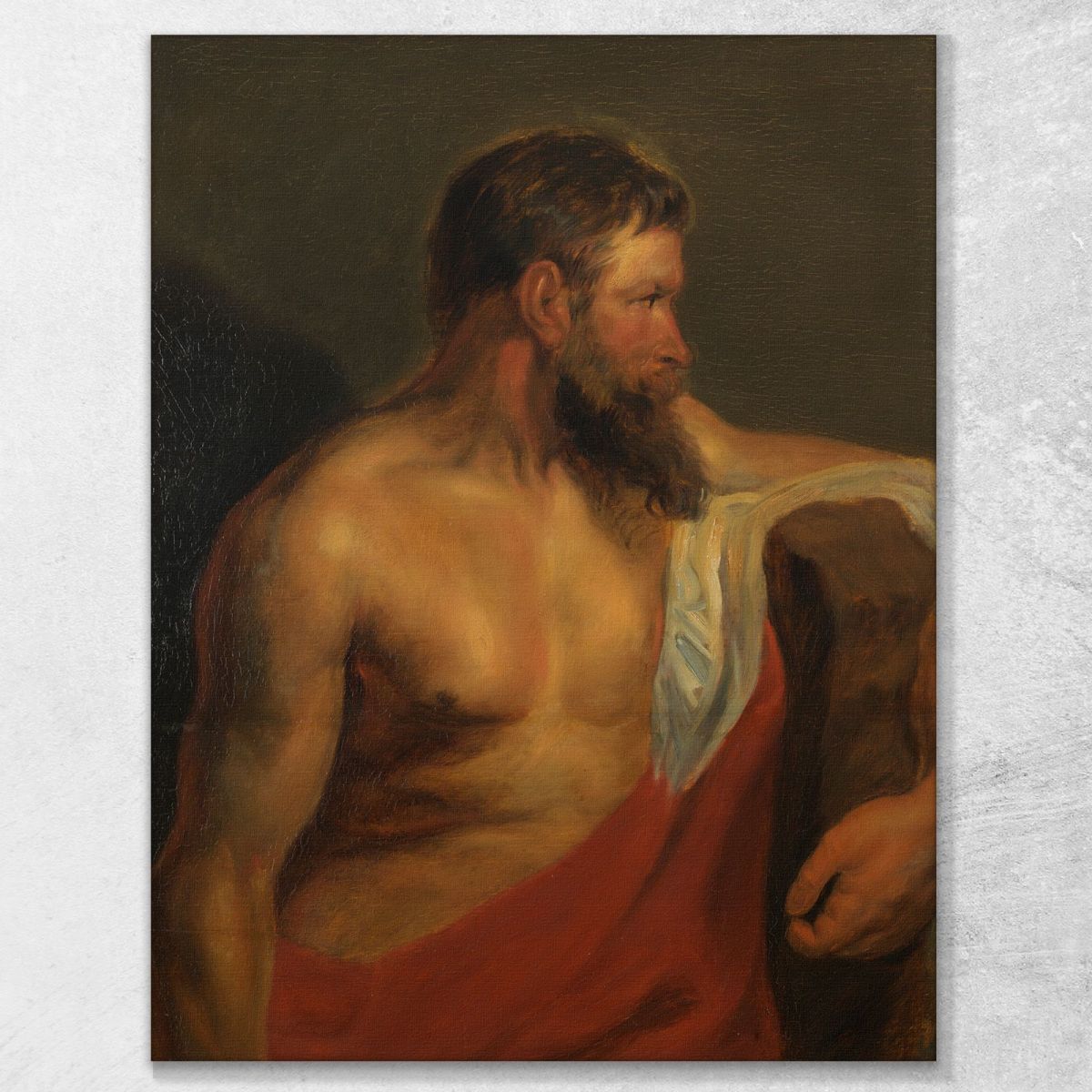 Mannentorso Peter Paul Rubens ppr110 canvas print 