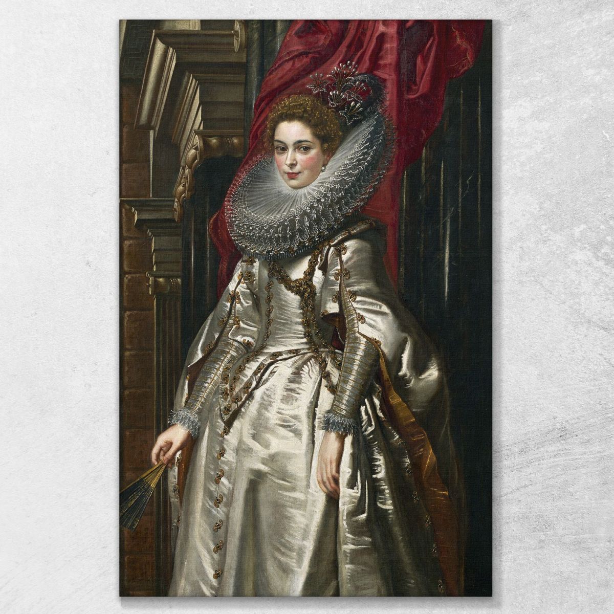 Marchesa Brigida Spinola Doria Peter Paul Rubens ppr111 canvas print 
