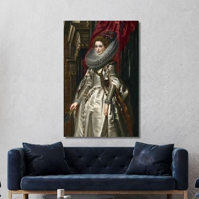Marchesa Brigida Spinola Doria Peter Paul Rubens ppr111 canvas print 